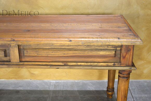 Spanish pine desk