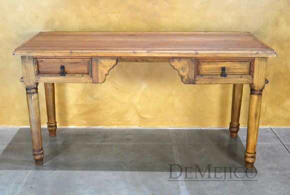 Spanish pine desk
