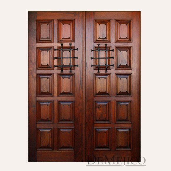 Spanish exterior doors