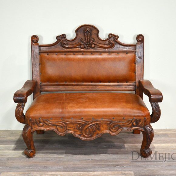 spanish colonial bench