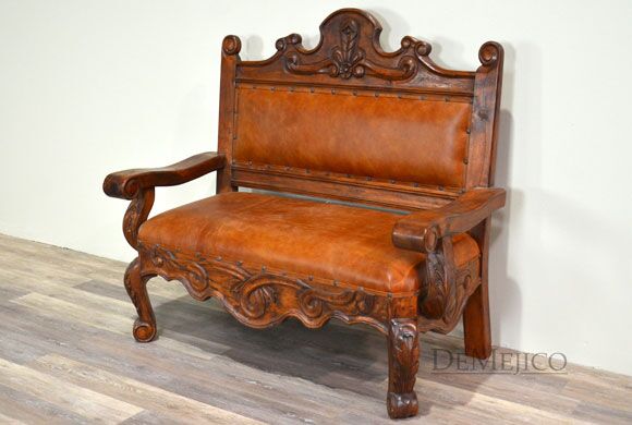 spanish colonial bench