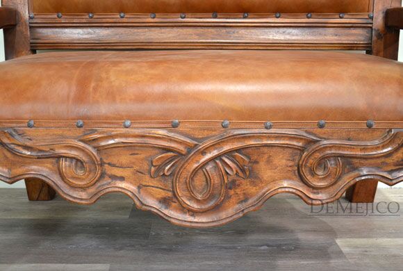 spanish colonial bench