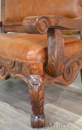spanish colonial bench