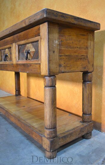 Colorado Old Wood Console, Southwest Console Table