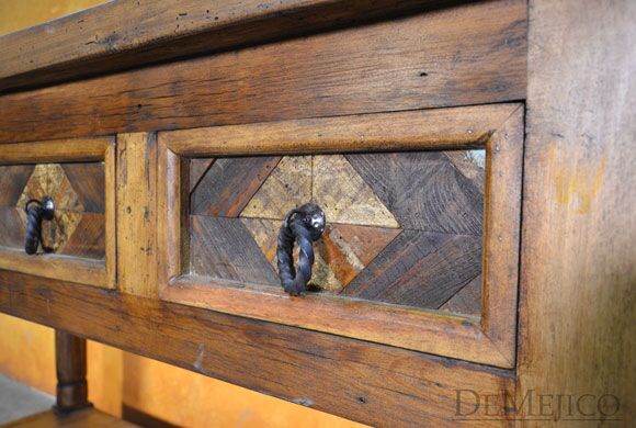 Colorado Old Wood Console, Southwest Console Table