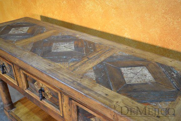 Colorado Old Wood Console, Southwest Console Table