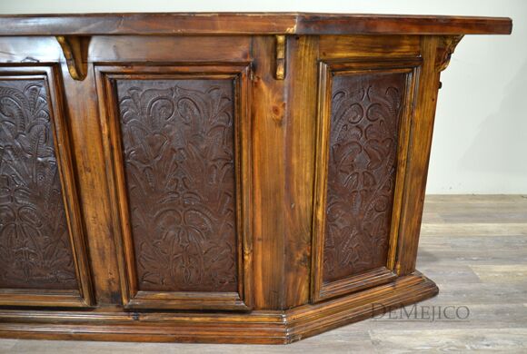 Spanish Bar, Leather Panel Bar