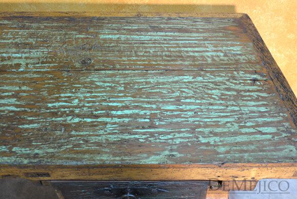 Escritorio Yugos, Rustic Old Door Desk, Rustic Desk