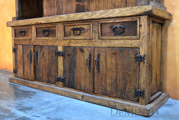 Trastero Luna, Old Wood Hutch, Rustic Hutch, Rustic Buffet