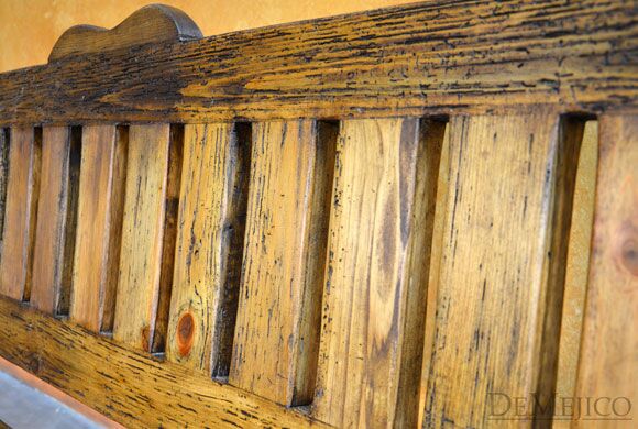 Banco del Parque, Spanish Wooden Bench, Park Style Bench