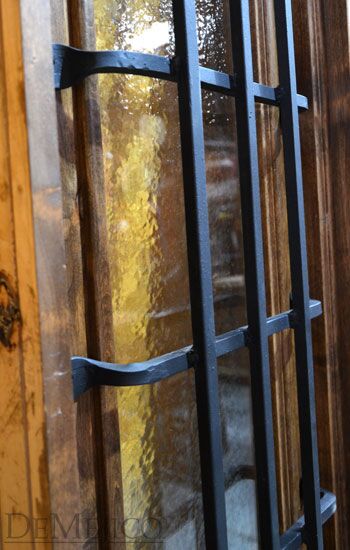 Puerta Montesario, Mediterranean Entry Doors, Spanish Panel Door, Rustic Sidelight Door
