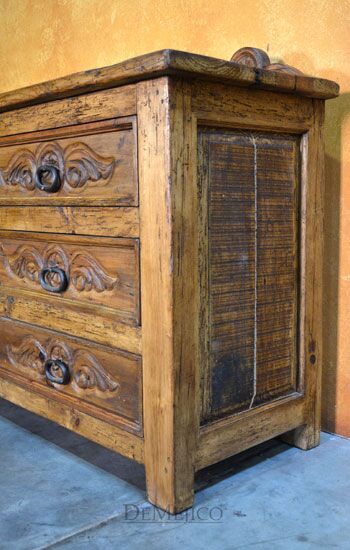 Ángel Dresser, Spanish Carved Dresser, Spanish Dresser
