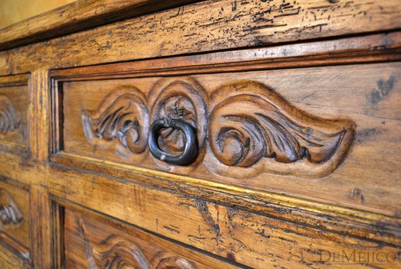 Ángel Dresser, Spanish Carved Dresser, Spanish Dresser