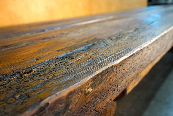 Old Wood Mesa Gigante, Rustic Dining Table, Farmhouse Table