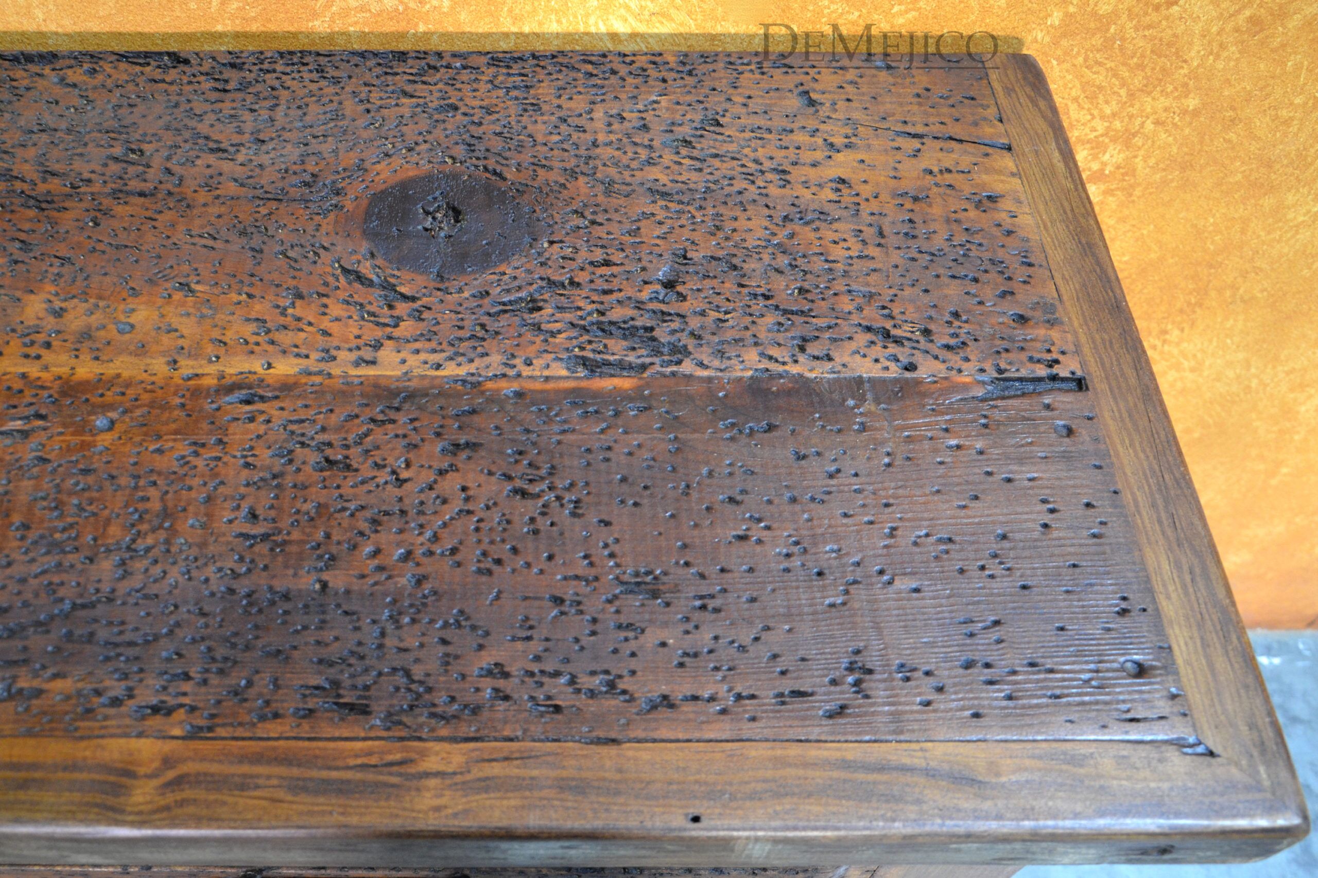 Old Wood Consola Misión, Spanish Console Table - Demejico