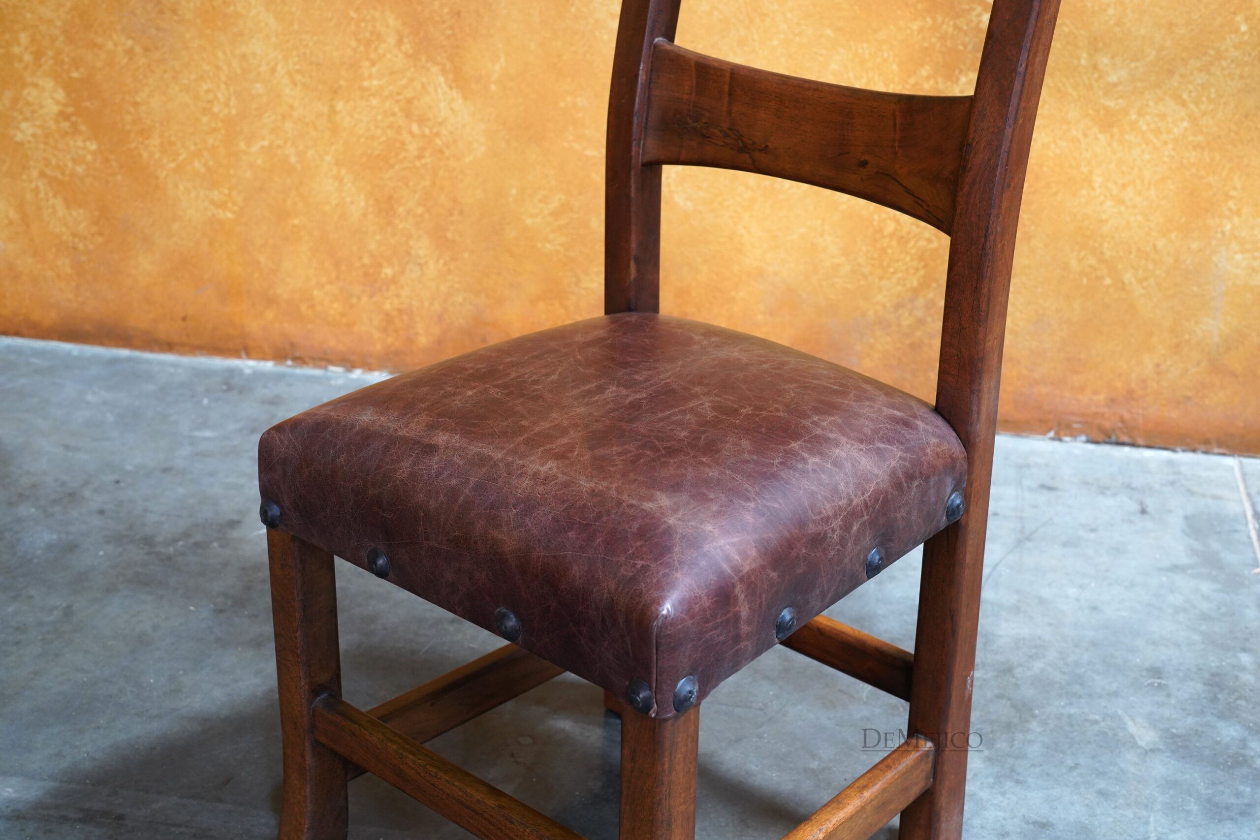 Silla Hacienda Spanish Ladder Back Chair - Demejico